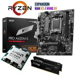 COMBO ACTUALIZACION RYZEN 5 8500G + A620M + RGB 16GB DDR5